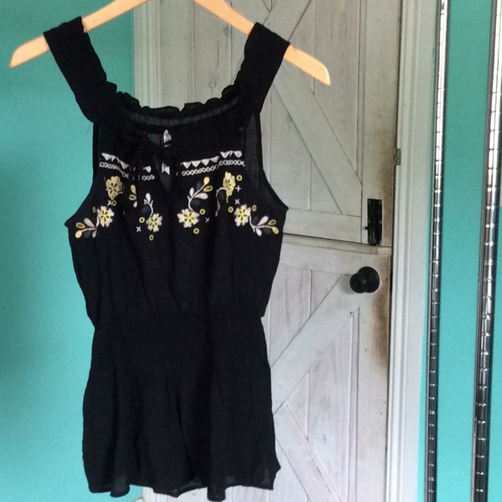 Cinch waist top